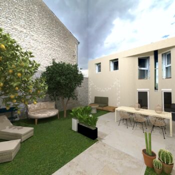 Terrasse aménagée