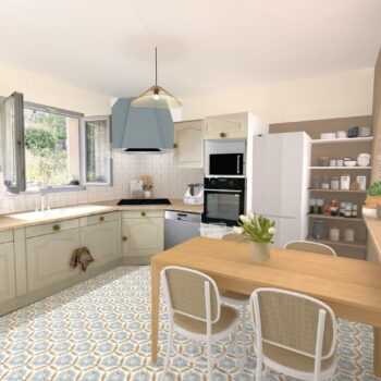 Cuisine campagne chic