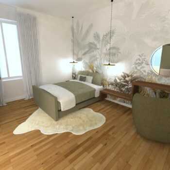 Chambre jungle