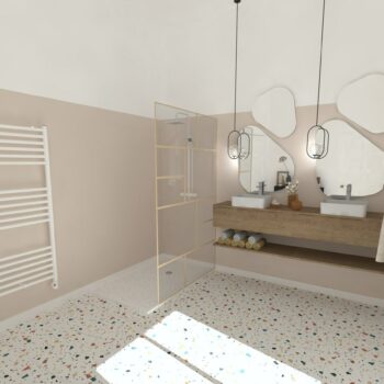 Salle d’eau minimaliste