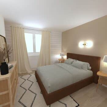 Chambre esprit bohème